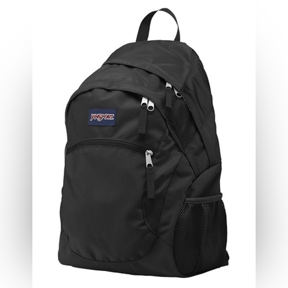 Jansport Bags Jansport Wasabi Durable Black Laptop School Backpack